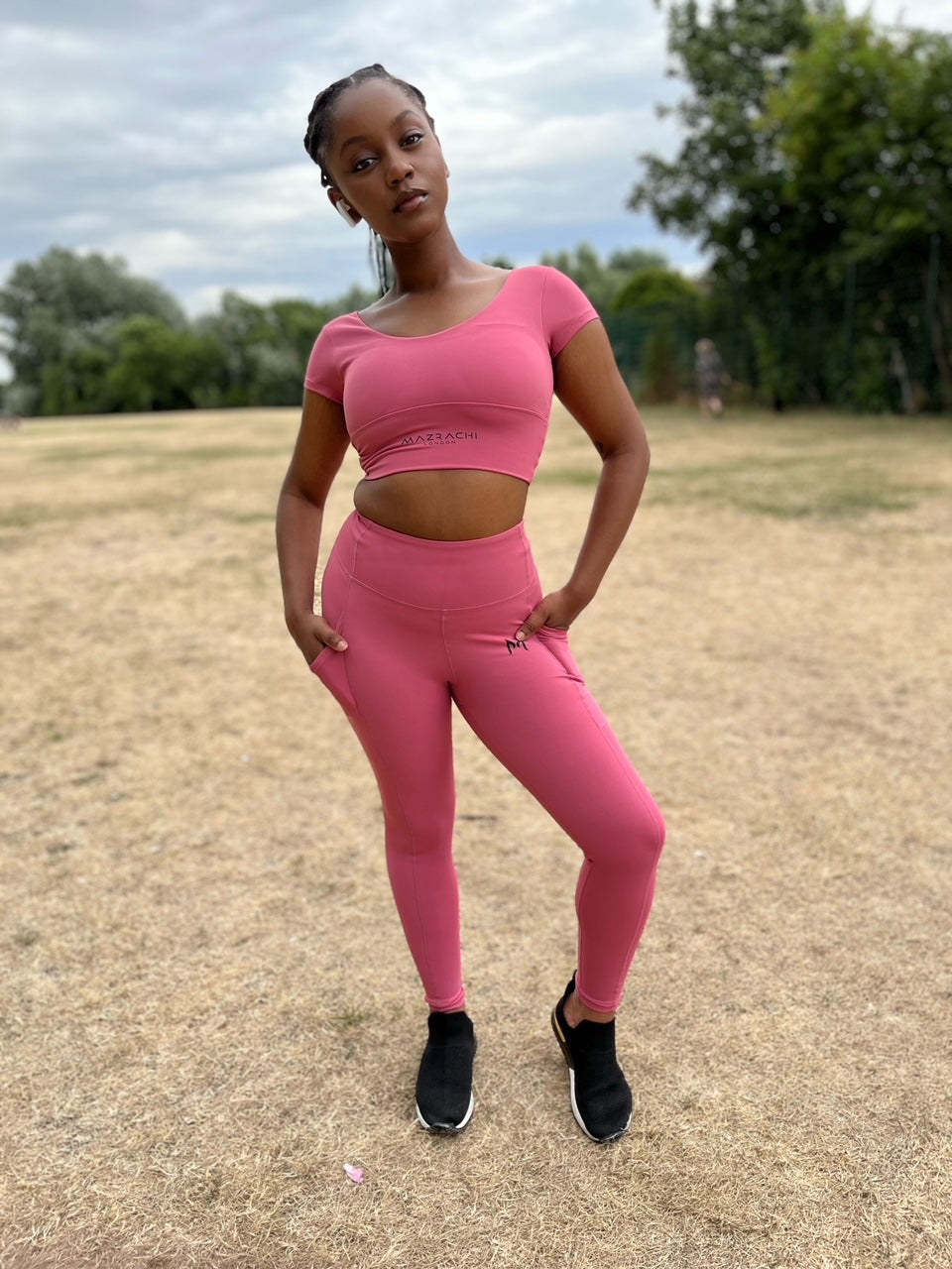ORCHID LEGGINGS by MAZRACHI